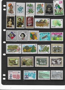 RWANDA COLLECTION ON STOCK SHEET ALL MINT