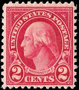 634 Mint,OG,HR... SCV $0.25