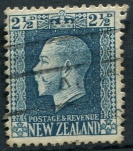 New Zealand Sc#148 Used, 2½p dl bl, King George V (1915-1930) (1915)