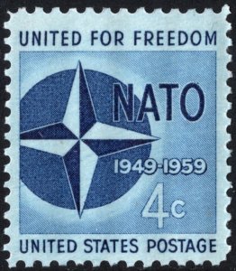 SC#1127 4¢ NATO Issue (1959) MNH