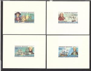 MALAGASY SC# 525-6, C137-9 VF MNH 1975 ON CARD STOCK