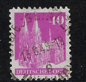 Germany AM Post Scott # 651, used