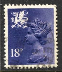 STAMP STATION PERTH Wales #WMH32 QEII Definitive Used 1971-1993