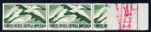 Mexico 1956 Express 50c green (Bird & Aeroplane) unmo...