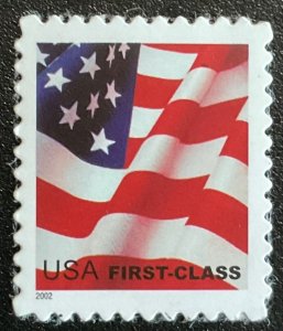 US #3621 MNH Single Flag “Long May It Wave” Ink on back (.37) SCV $1.10 L42