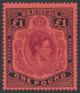 Bermuda  SG 121  SC# 128a * MVLH  see details & scans