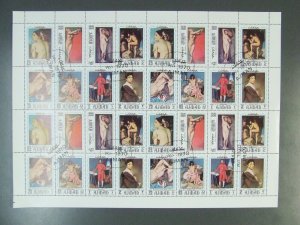 Ajman 100 Sheets Stamped-