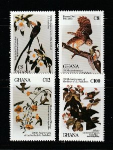 Ghana 980-983 Set MNH Birds