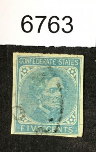 MOMEN: US STAMPS CSA # 7 USED LOT #A 6763