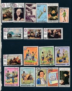 D395581 Togo Nice selection of VFU Used stamps