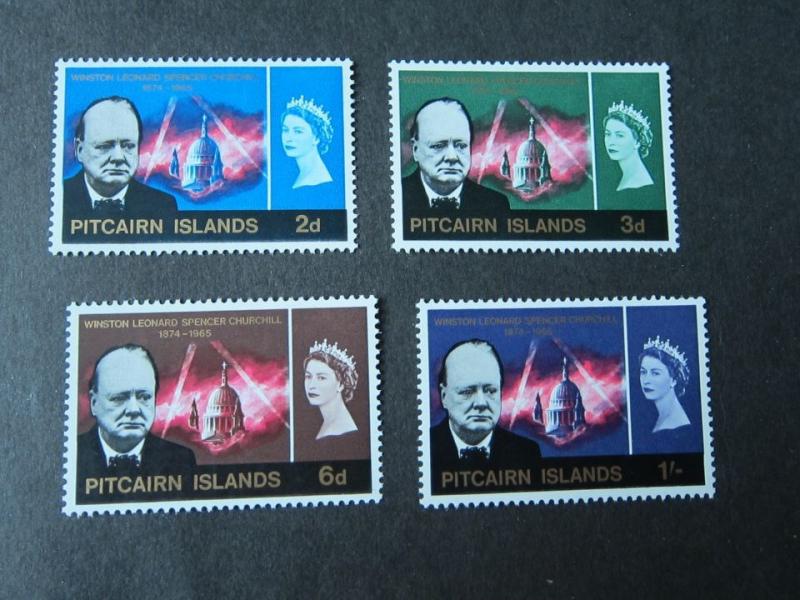 Pitcairn Islands 1966 Sc 56-59 set MH