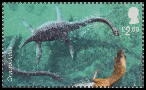 GB 5145 The Age of the Dinosaurs Cryptoclidus £2.00 single MNH 2024