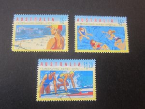 Australia 1994 Sc 1361,62,64 FU