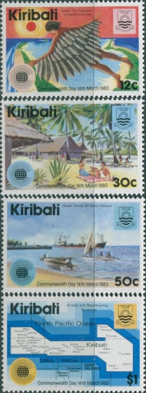 Kiribati 1983 SG197-200 Commonwealth Day set MNH