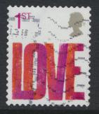 GB SG 2569 SC# 2316 Used Smilers Booklet 2005 -  Love - see details