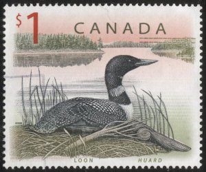 CANADA 1984 Sc 1687  Used VF $1 Loon
