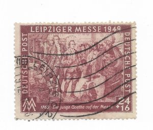 Germany Russian Occupation Zone #10NB13 for 1949 Leipzig Fair Used C.V. $8.00