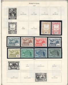 Portugal - Binder w/28 Pages containing 160 stamps - See scans