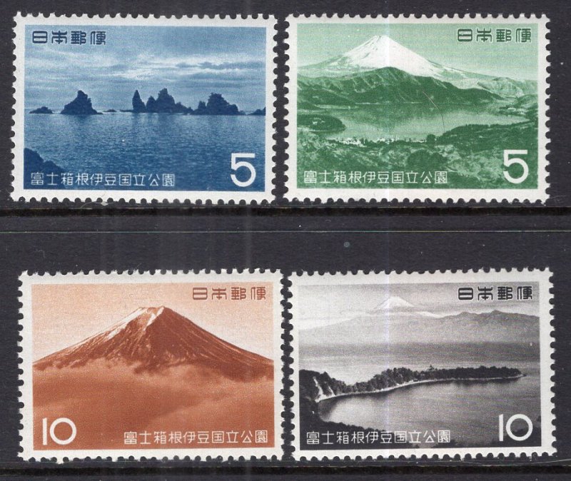 Japan 741-744 MNH VF