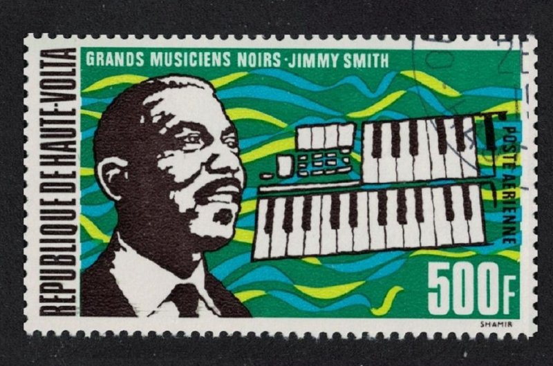 Upper Volta Famous Musician Jimmy Smith 1972 CTO SC#C407 SG#367