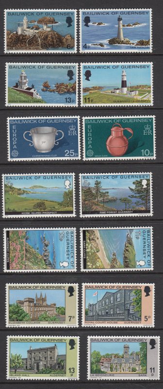 Guernsey 1976 Commemoratives - Unmounted mint