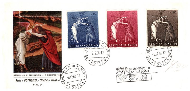 San Marino, Worldwide First Day Cover