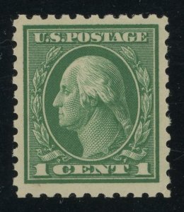 USA 424 - 1 cent Washington perf 10 - VF/XF Mint never hinged