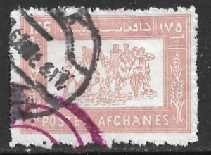 AFGHANISTAN 1960 175p Game of Buzkashi Issue Sc 482 VFU