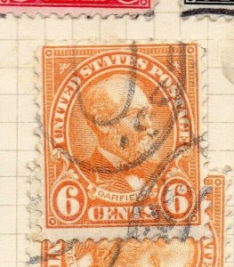United States 1922-23 Early Issue Fine Used 6c. NW-185740
