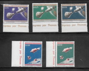 PARAGUAY #806-10 MNH Singles (my4) Collection / Lot