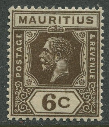 STAMP STATION PERTH Mauritius #185 KGV Definitive Issue MNH Wmk 4 Type II