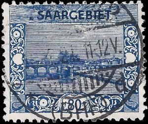 Germany-Saar 1921 Sc 76 uvg