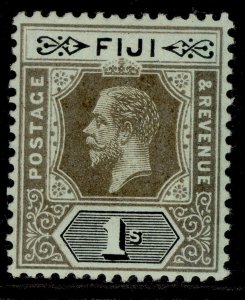 FIJI GV SG134b, 1s black/olive, LH MINT. WMK MULT CA