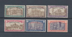 1925 TRIPOLITANIA, Holy Year, No. 17/22, 6 values, MNH**