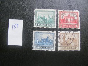 Germany 1930 USED  SC B34-37 SET XF 140 EUROS   (157)