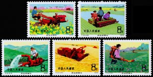China, Peoples Rep. of, Scott 1271-1274 (1976) Mint NH VF, CV $45.75 C