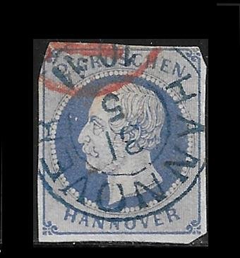 Germany - Hanover 20 used SCV $10.90  -  reprint?  - 5243