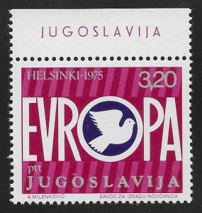 Yugoslavia #1271 3.20d Europa - Peace Dove ~ MNH