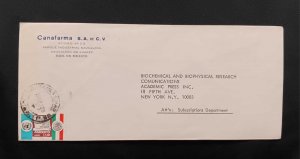 DM)1975, MEXICO, LETTER SENT TO U.S.A, AIR MAIL, WITH STAMP LETTER OF