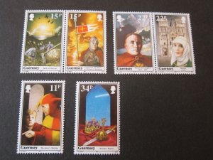 Guernsey 1987 Sc 356-61 set MNH