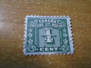 Canada Revenue Stamp  van Dam  #  FX57  used