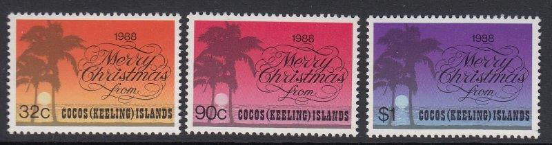 Cocos Islands 200-2 Christmas mnh