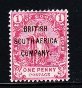 Album Treasures Rhodesia Scott # 44 1p Cape of Good Hope OP Mint Hinged