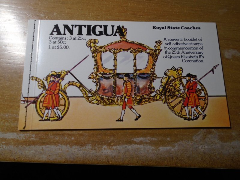 Antigua  #  514  MNH  Complete booklet