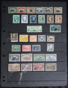 US Stamps Sweepings and Remainder Collection Lot of 10 Albums