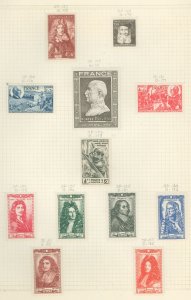 France #B173-B184  Single (Complete Set)