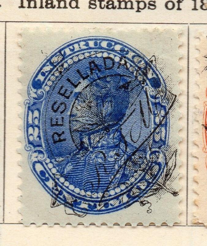 Venezuela 1899-1900 Early Issue Fine Used 25c. Optd 268461