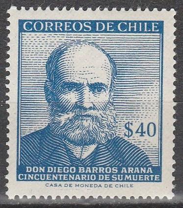 Chile #321   MNH    (S7310)