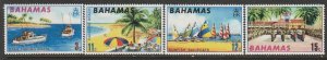 1969 Bahamas - Sc 290-3 - MNH VF - 4 single - Game fishing boats