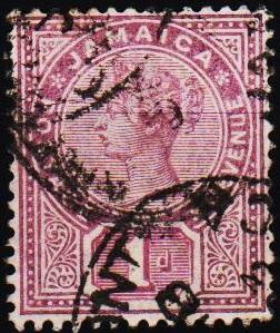 Jamaica. 1889 1d S.G.27 Fine Used